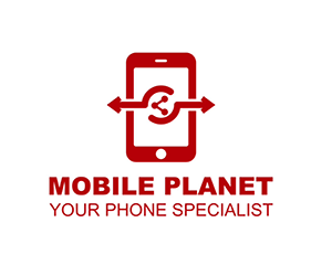 Mobile planet logo footer
